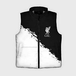 Женский жилет Liverpool fc белые краски