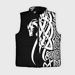 Женский жилет Языческий кельтский орнамент тату