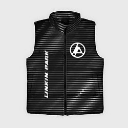 Женский жилет Linkin Park 2024 metal rock lines, цвет: 3D-черный