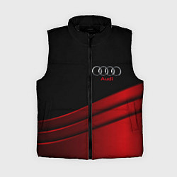 Женский жилет AUDI carbon metal