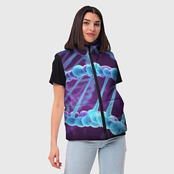 Женский жилет Неон ДНК, цвет: 3D-светло-серый — фото 2