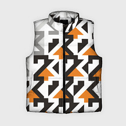 Женский жилет Паттерн-23, цвет: 3D-черный