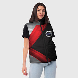 Женский жилет Volvo metal stripes, цвет: 3D-светло-серый — фото 2