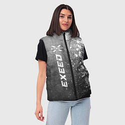 Женский жилет Exeed - grey gradient по-вертикали, цвет: 3D-черный — фото 2