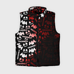 Женский жилет Marshmello краски, цвет: 3D-красный