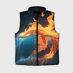 Женский жилет Вода и огонь