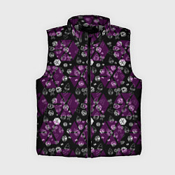 Женский жилет Exo в фиолетовом, цвет: 3D-светло-серый