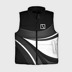 Женский жилет Zeekr - черно-белый