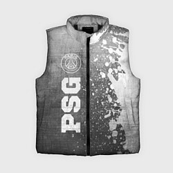 Женский жилет PSG - grey gradient по-вертикали