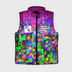 Женский жилет Vice city glitch game