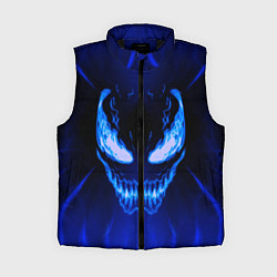 Женский жилет Огненный Веном, цвет: 3D-черный