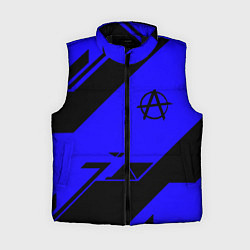 Женский жилет Анархия геометрия