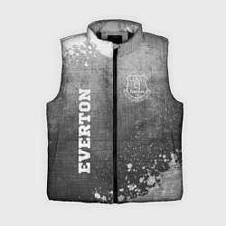 Женский жилет Everton - grey gradient вертикально, цвет: 3D-черный