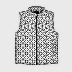 Женский жилет Удачный клевер, цвет: 3D-красный