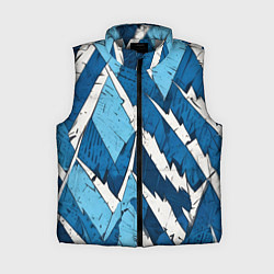 Женский жилет Геометрический камуфляж, цвет: 3D-светло-серый
