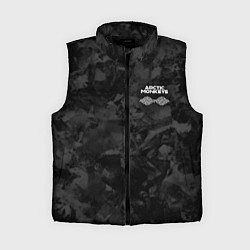 Женский жилет Arctic Monkeys - серый тайдай