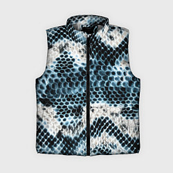 Женский жилет Из кожи змеи