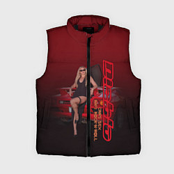 Женский жилет Lamborghini Diablo, цвет: 3D-черный