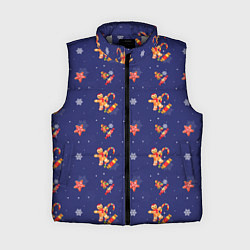 Женский жилет Сладости и снег