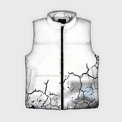 Женский жилет Одинокий борец на просторах, цвет: 3D-светло-серый