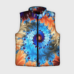 Женский жилет Оптические узоры текстура