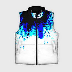 Женский жилет Синяя кровь андроида, цвет: 3D-светло-серый