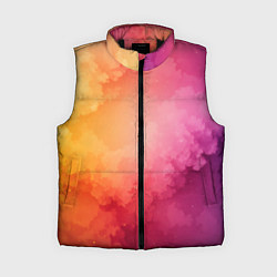 Женский жилет Облака краски