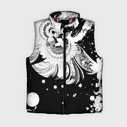 Женский жилет Абстрактная экспрессивная композиция
