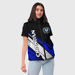 Женский жилет Changan - синий спорт, цвет: 3D-светло-серый — фото 2