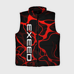 Женский жилет Exeed - red liquid, цвет: 3D-красный