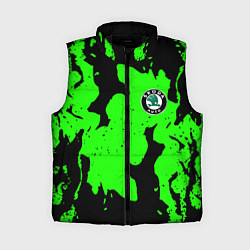 Женский жилет Skoda flame steel