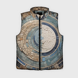 Женский жилет Каменная мозаика