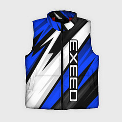 Женский жилет Exeed - blue sport, цвет: 3D-красный