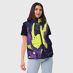 Женский жилет Камуфляжный пятна, цвет: 3D-черный — фото 2