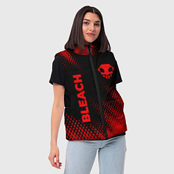 Женский жилет Bleach - red gradient вертикально, цвет: 3D-черный — фото 2
