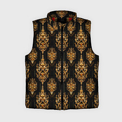 Женский жилет Тайский золотой орнамент