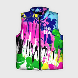 Женский жилет Colorful abstraction - aloha