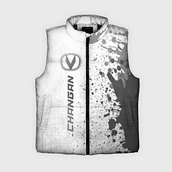 Женский жилет Changan - white gradient по-вертикали, цвет: 3D-черный