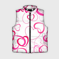 Женский жилет Подборка сердец