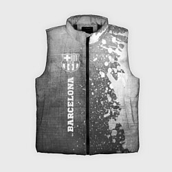 Женский жилет Barcelona - grey gradient по-вертикали