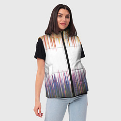 Женский жилет Бахрома, цвет: 3D-черный — фото 2