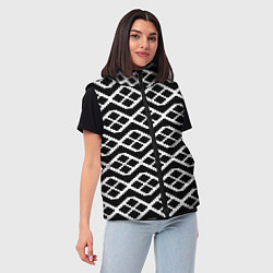 Женский жилет Этнический декор, цвет: 3D-красный — фото 2