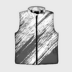 Женский жилет The color is gray and white, цвет: 3D-черный