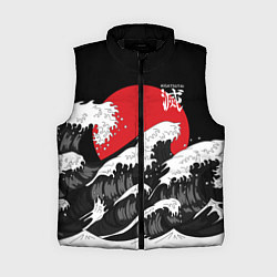 Женский жилет Корпус бойни демонов - Kisatsutai, цвет: 3D-черный
