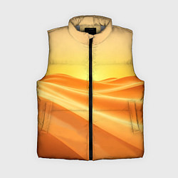 Женский жилет Золотые пески, цвет: 3D-светло-серый