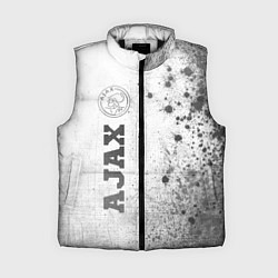 Женский жилет Ajax - white gradient по-вертикали