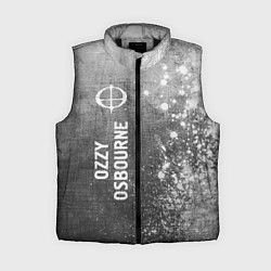 Женский жилет Ozzy Osbourne - grey gradient по-вертикали