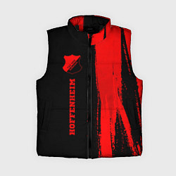 Женский жилет Hoffenheim - red gradient по-вертикали