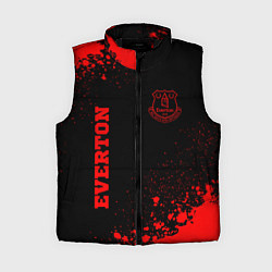 Женский жилет Everton - red gradient вертикально, цвет: 3D-черный