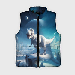 Женский жилет Снежный динозавр - история вымирания